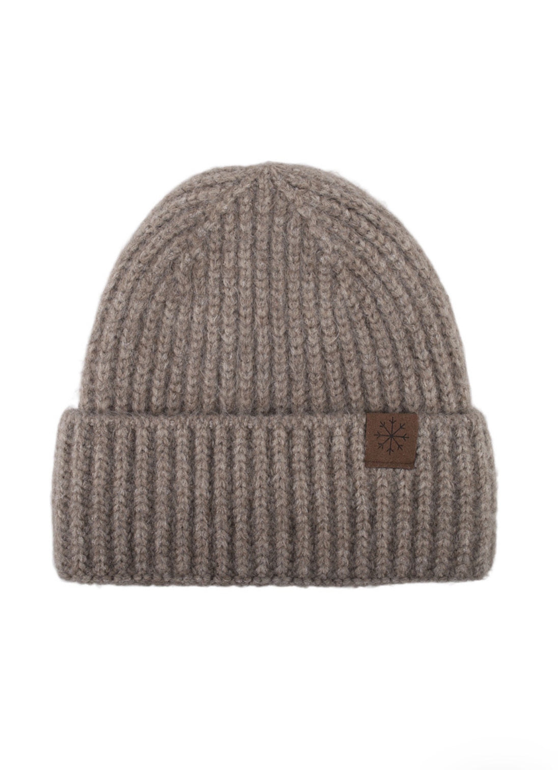 Mocha Knit Beanie Hat