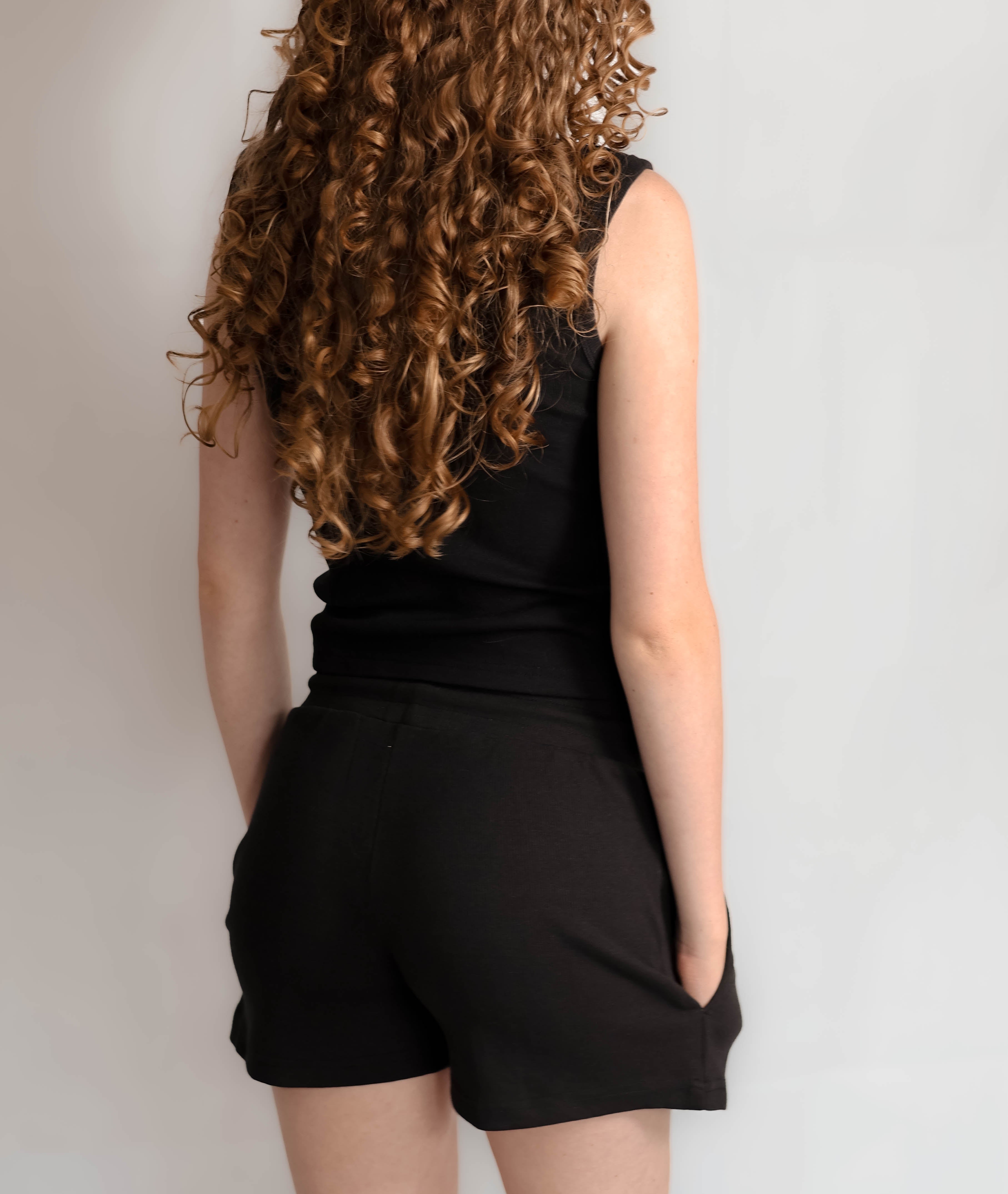 Ribbed Top And Shorts Co-ord